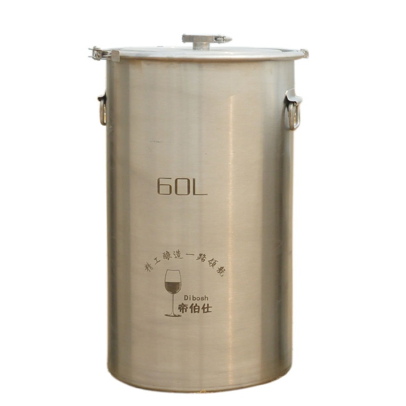 Fermentation Crock - 304 Stainless Steel Home Brewing Fermentação
