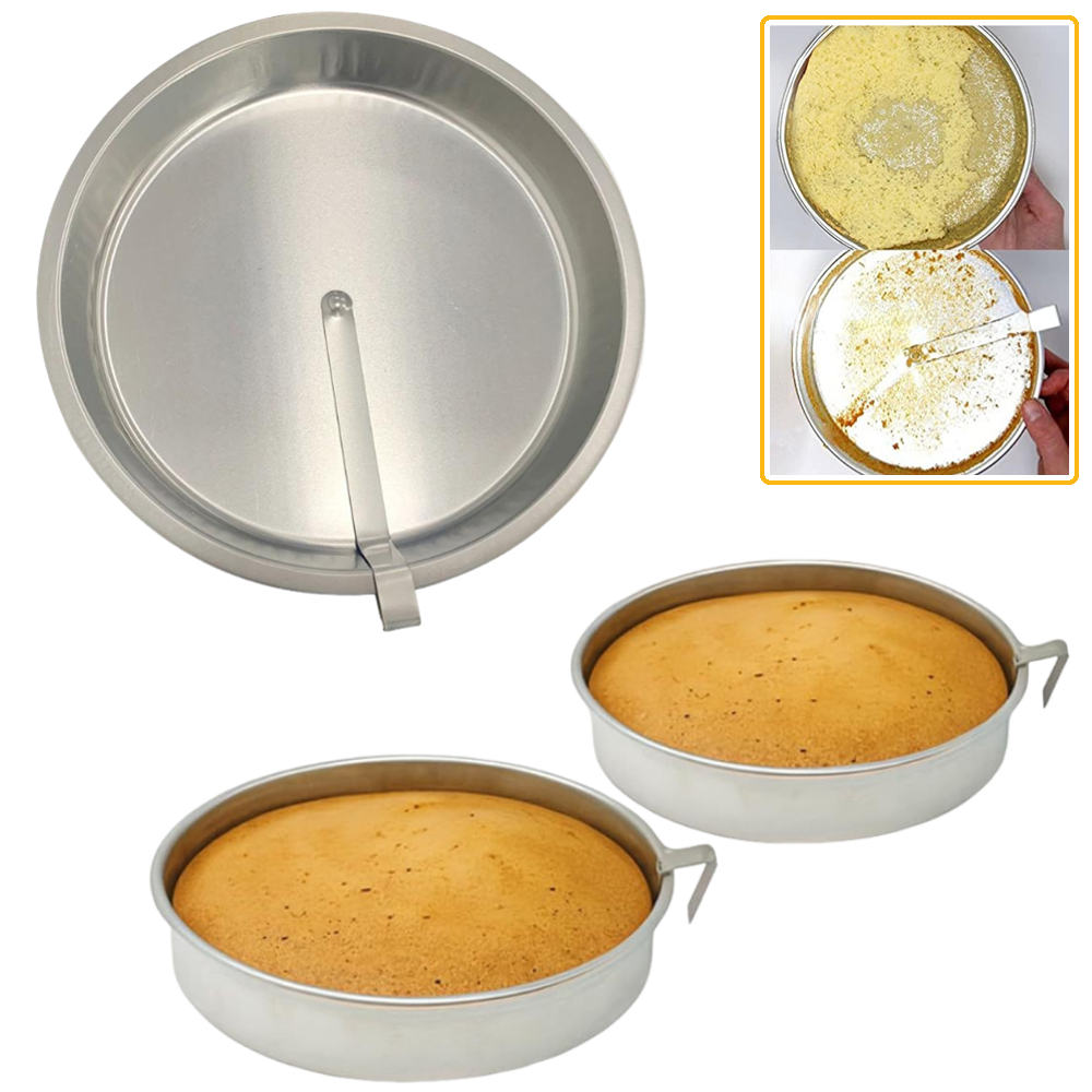 Home Cooking Recipes - Forma Redonda Antiaderente Durável para Bolo