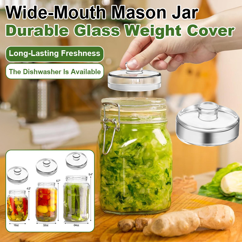 Fermentation Crock - Frascos de Conserva com Tampa de