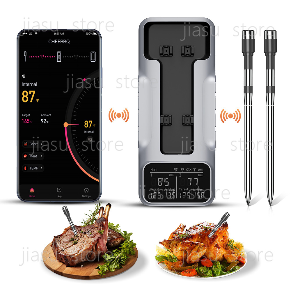 Home Cooking App - Termômetro Bluetooth para Churrasco 2026 Atualizado,
