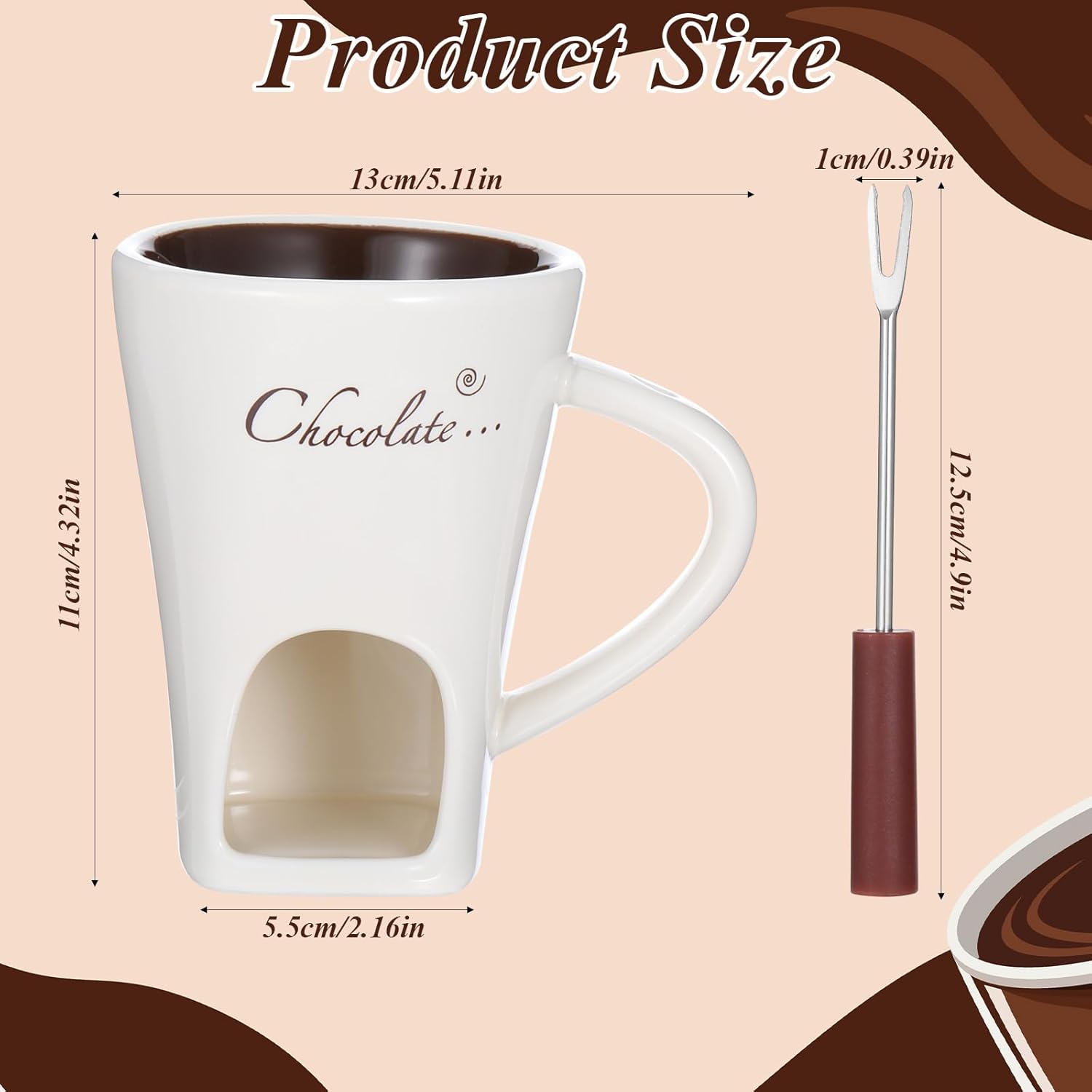 Copo de Fondue de Cerâmica com - Fondue Pot Ceramic avaliação e preço
