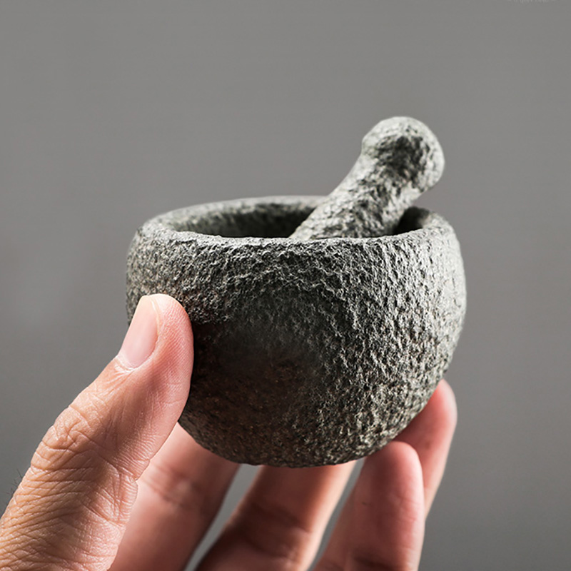 Conjunto de Pilão e Morteiro d - Mortar Pestle Granite avaliação e preço