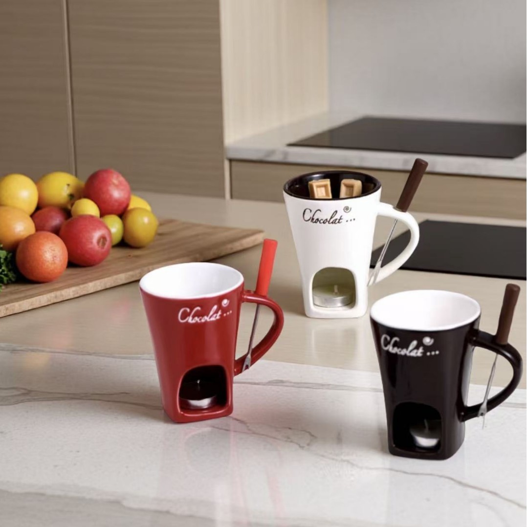 Caneca de Cerâmica para Fondue - Fondue Pot Ceramic avaliação e preço