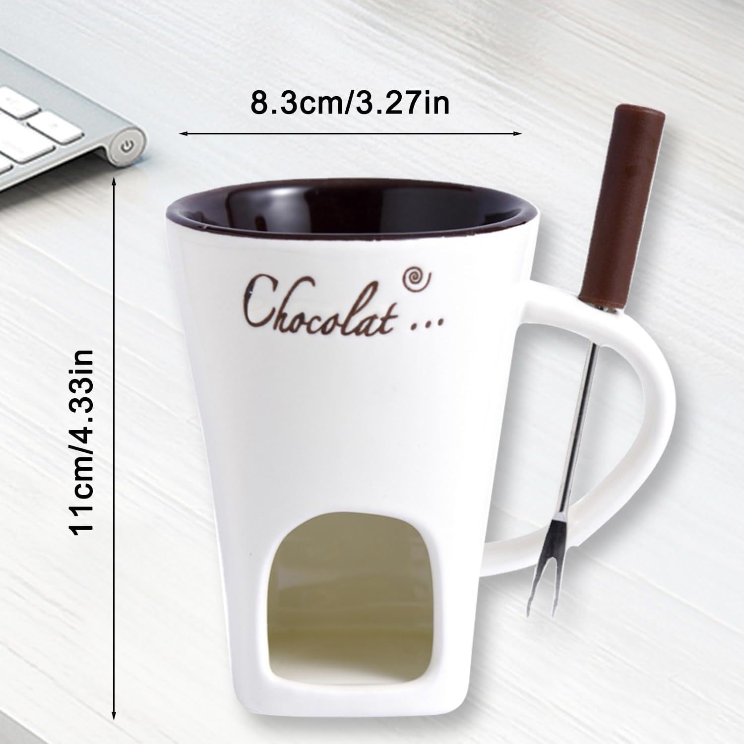 Caneca de Cerâmica para Fondue - Fondue Pot Ceramic avaliação e preço