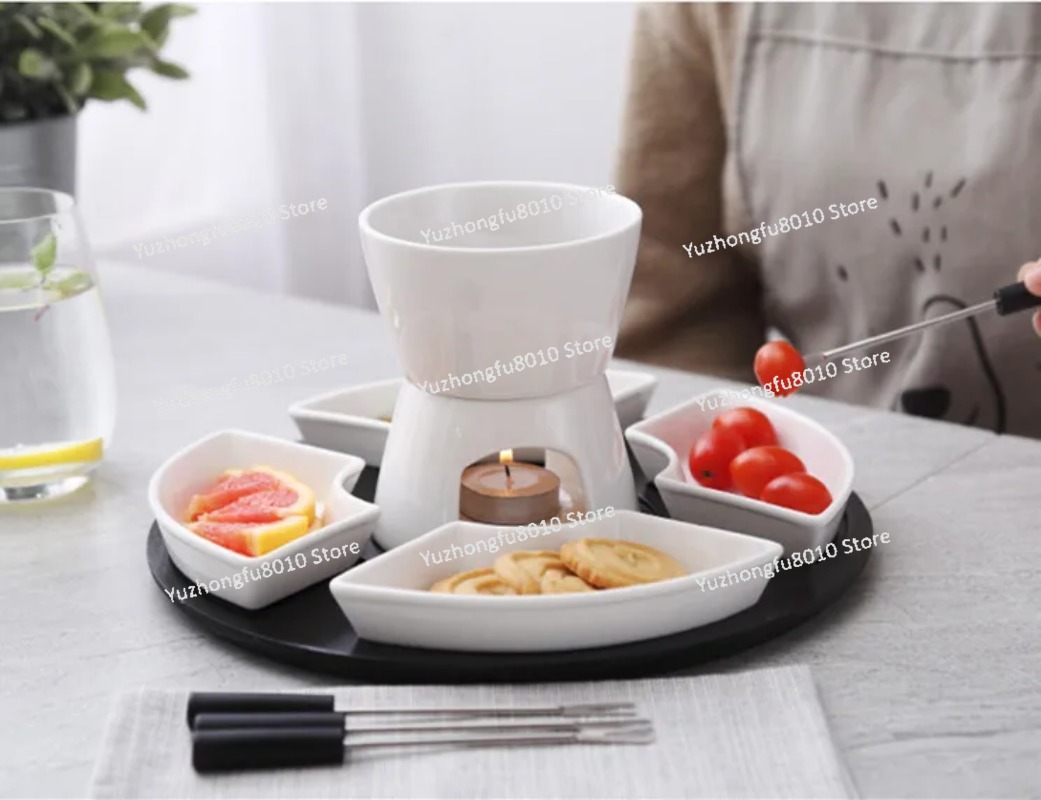 Conjunto de Panela de Cerâmica - Fondue Pot Ceramic avaliação e preço