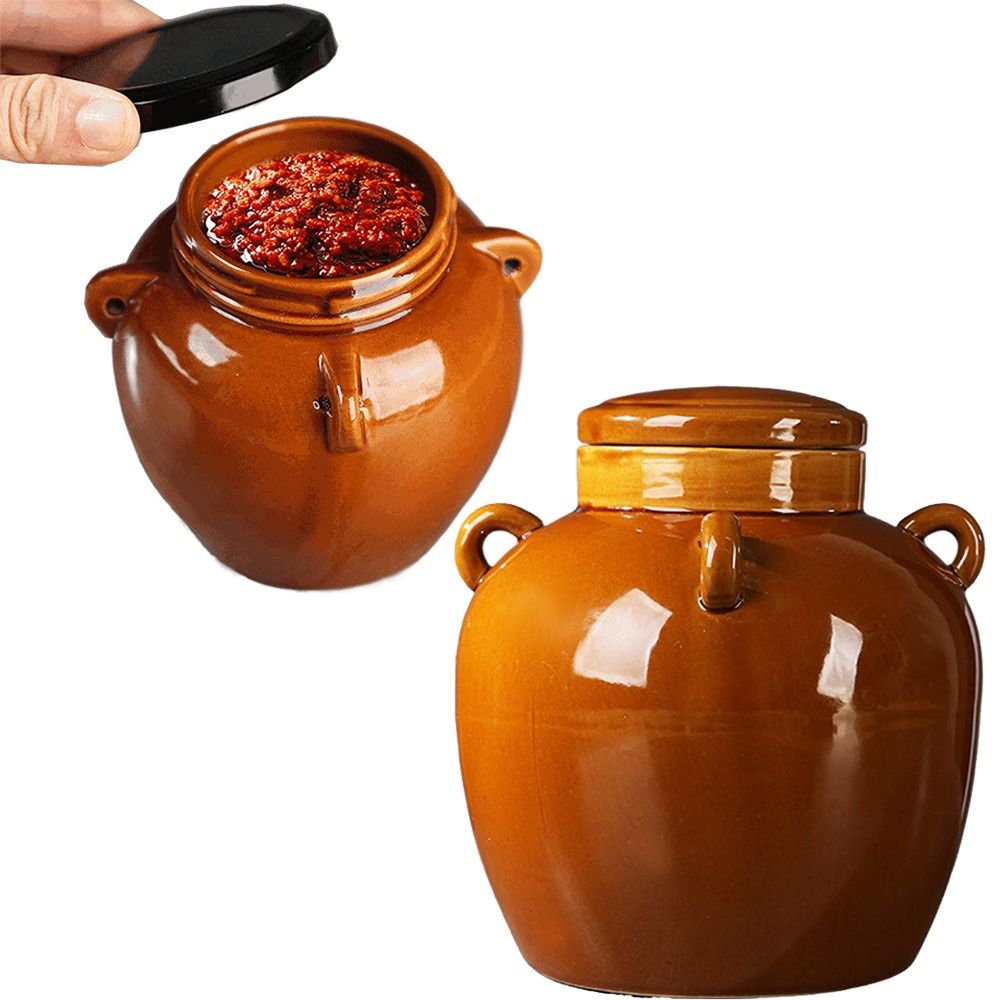 Pote de Cerâmica de Grande Cap - Fermentation Crock avaliação e preço