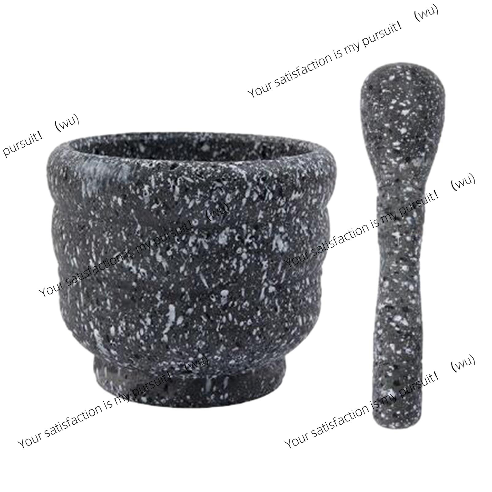 Morteiro e Pilão Reutilizáveis - Mortar Pestle Granite avaliação e preço