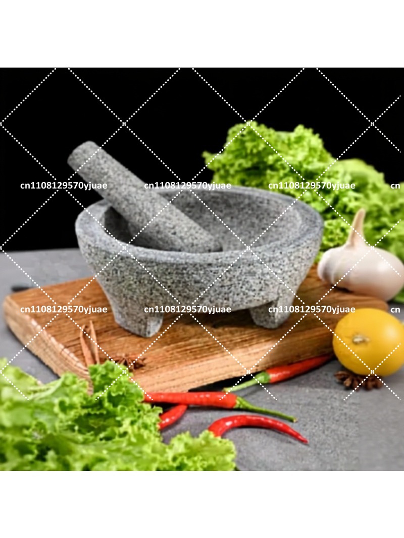 Morteiro e Pilão de Granito Na - Mortar Pestle Granite avaliação e preço