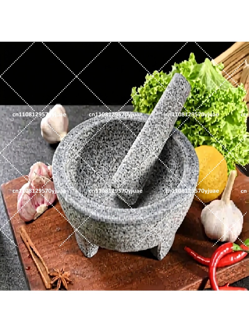 Morteiro e Pilão de Granito Na - Mortar Pestle Granite avaliação e preço