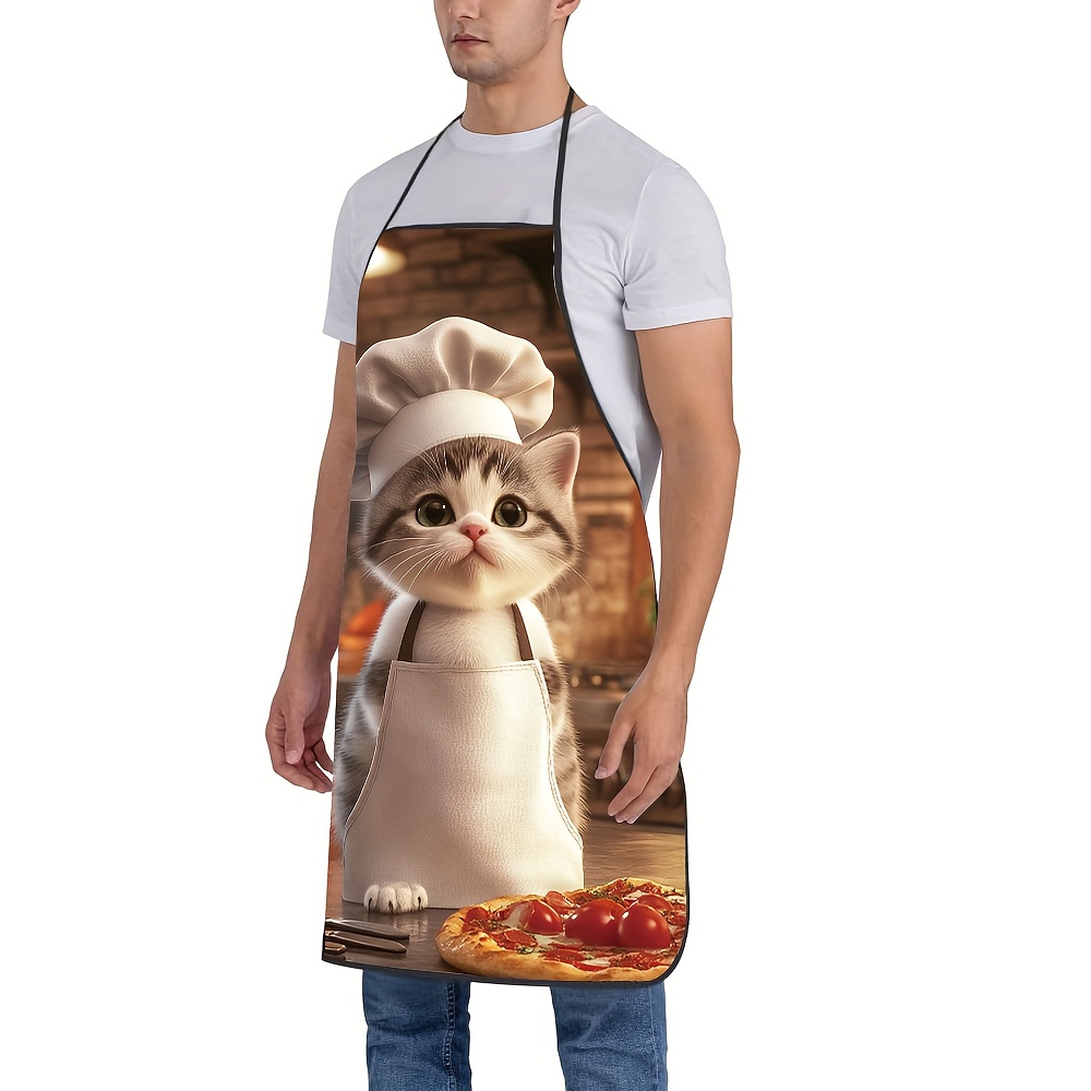 Avental de Cozinha Unissex 1pc - Home Cooking For Cats avaliação e preço