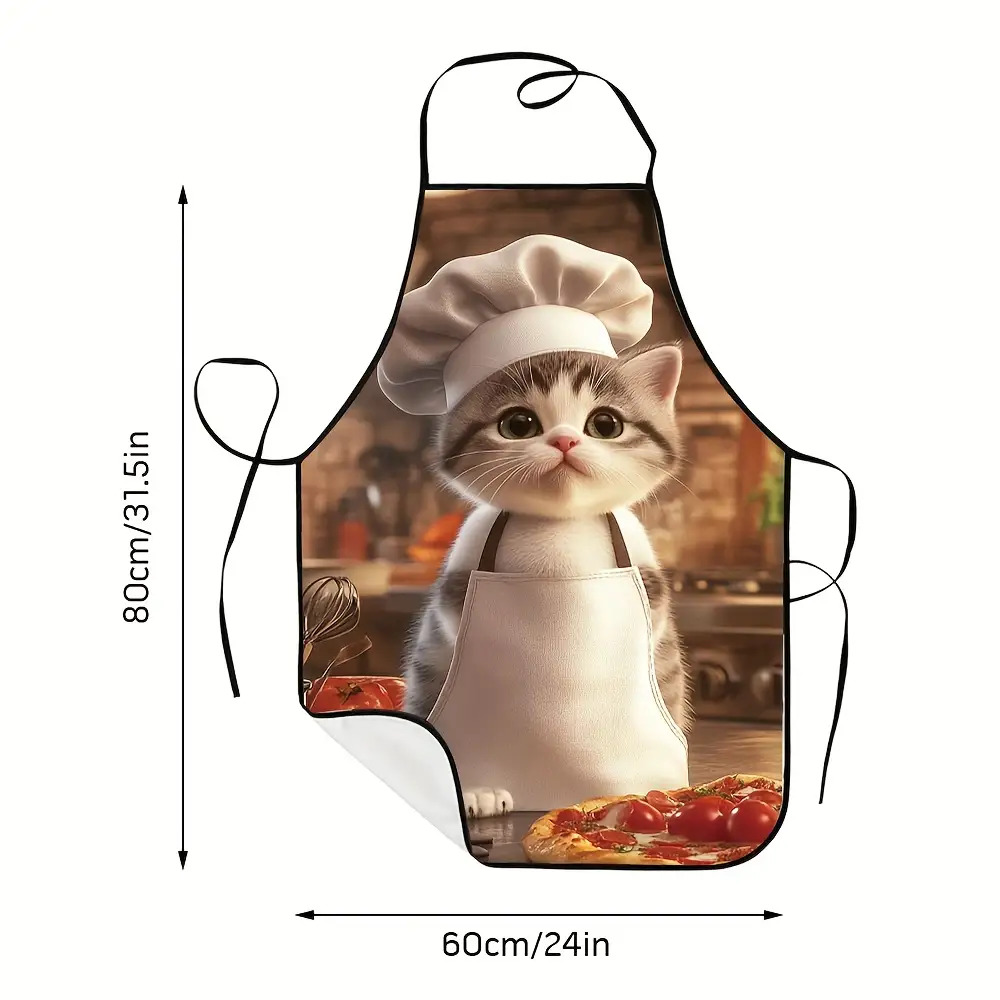 Avental de Cozinha Unissex 1pc - Home Cooking For Cats avaliação e preço