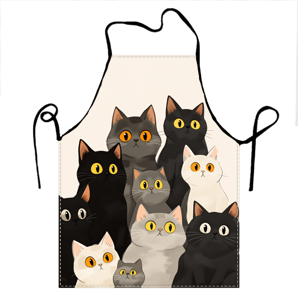 Avental de Família de Gatos Fo - Home Cooking For Cats avaliação e preço
