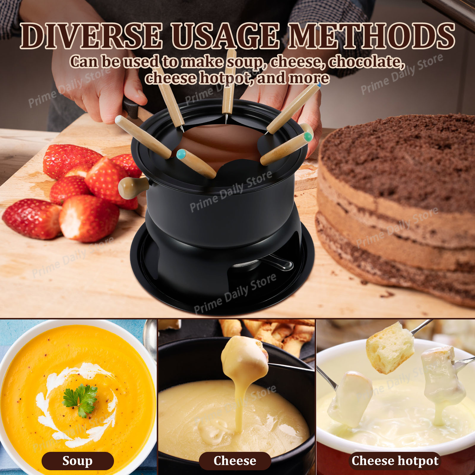 Panela de Fondue de Cerâmica c - Fondue Pot Ceramic avaliação e preço