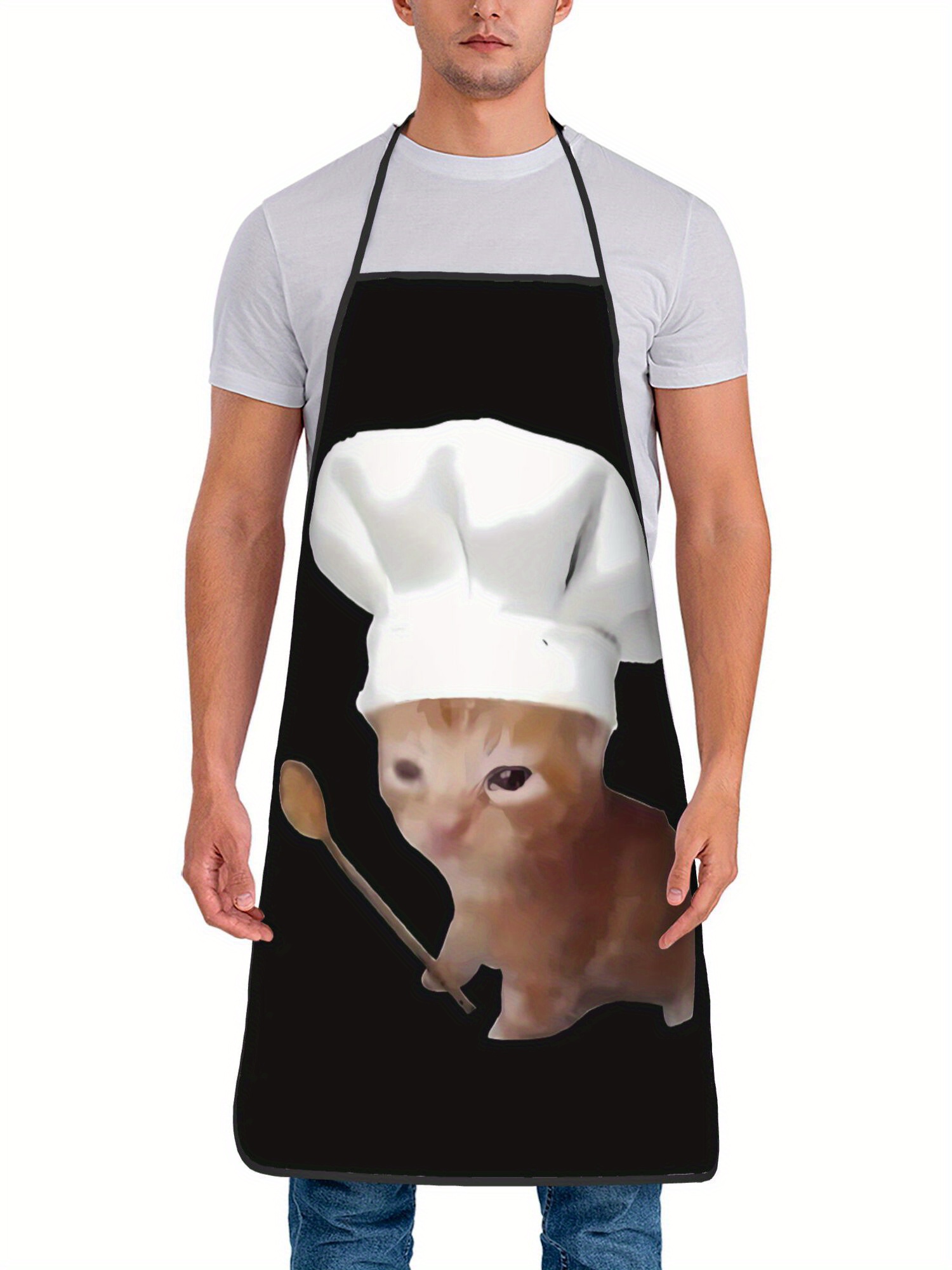 Avental engraçado da cozinha d - Home Cooking For Cats avaliação e preço