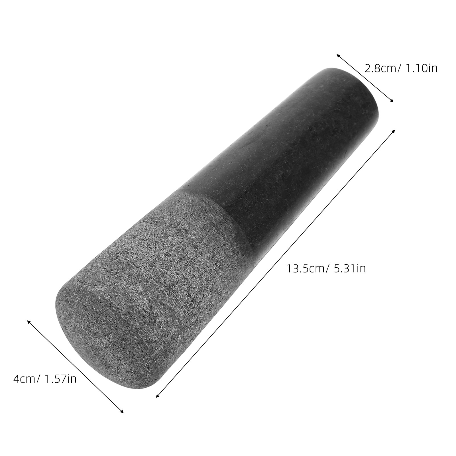 Pilão de Granito de 5.3 Polega - Mortar Pestle Granite avaliação e preço