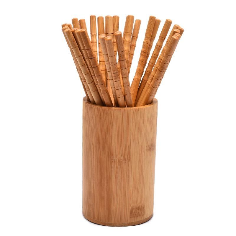 Par de Hashis de Bambu Natural - Home Cooking Asian avaliação e preço