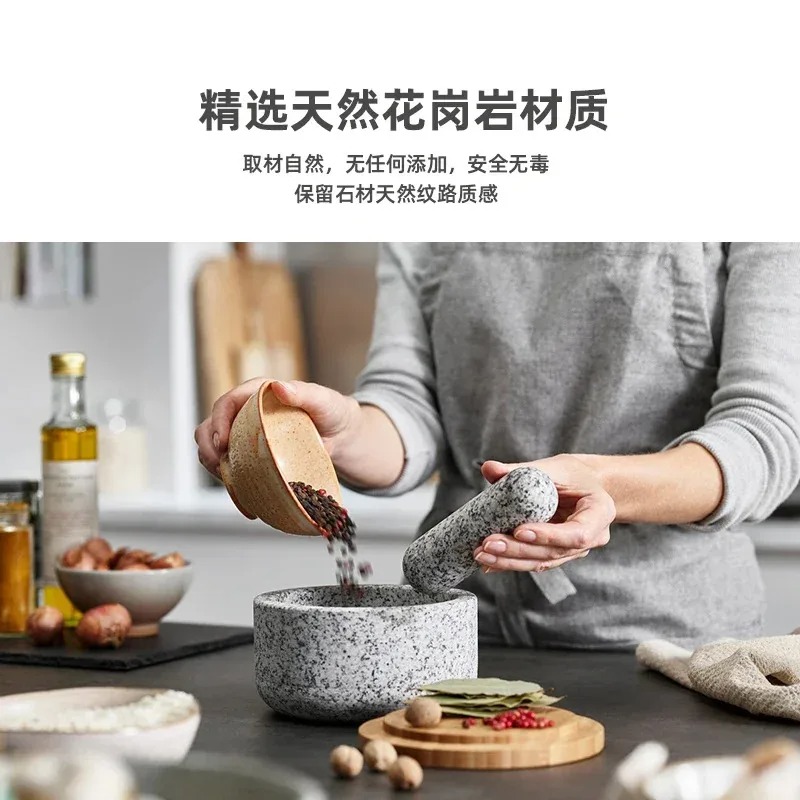 Espremedor de alho com tampa d - Mortar Pestle Granite avaliação e preço