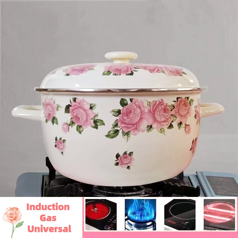 Panela esmaltada de orelhas du - Fondue Pot Ceramic avaliação e preço