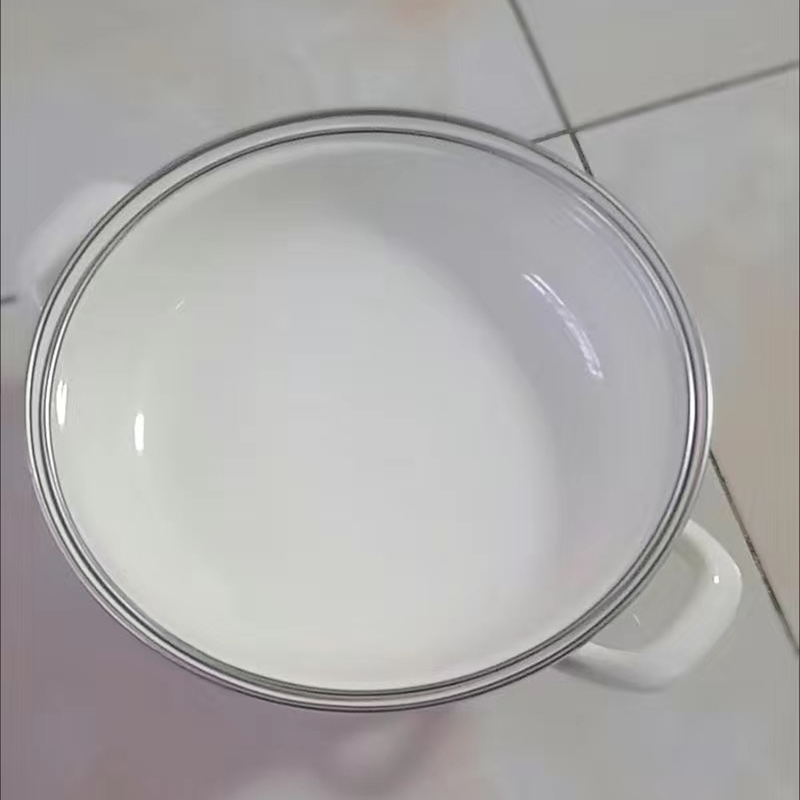 Panela esmaltada de orelhas du - Fondue Pot Ceramic avaliação e preço