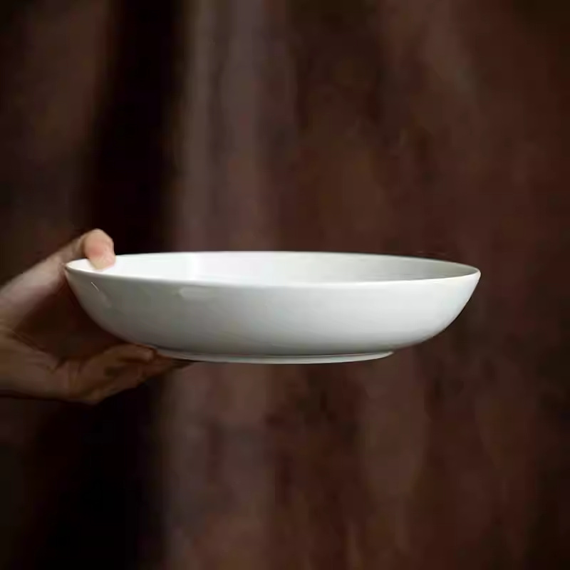Prato Fundo de Porcelana Branc - Home Cooking Meal avaliação e preço