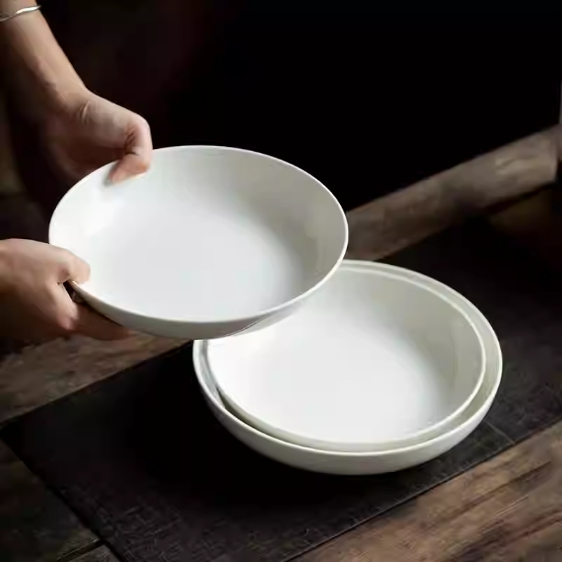 Prato Fundo de Porcelana Branc - Home Cooking Meal avaliação e preço
