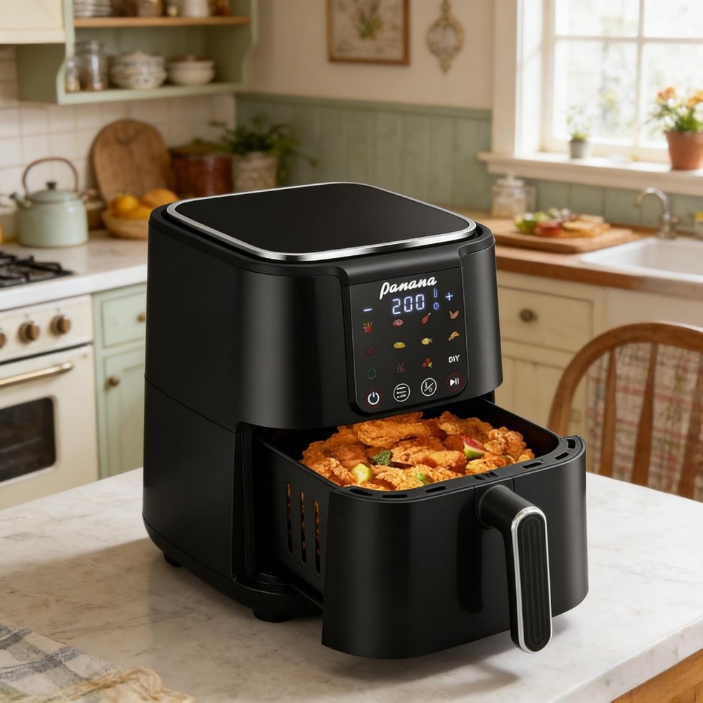 Forno Airfryer Grande de 6Qt S - Home Cooking Meal avaliação e preço