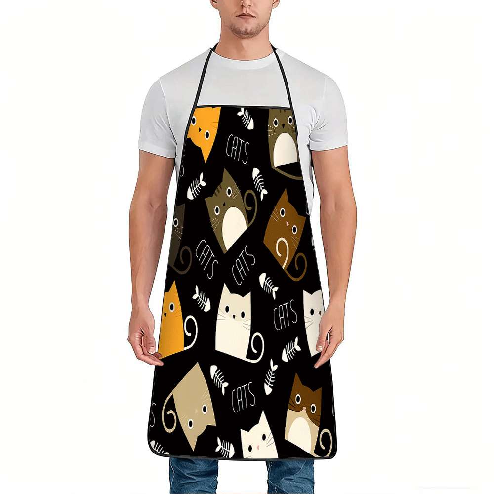 1 Avental Divertido com Tema d - Home Cooking For Cats avaliação e preço