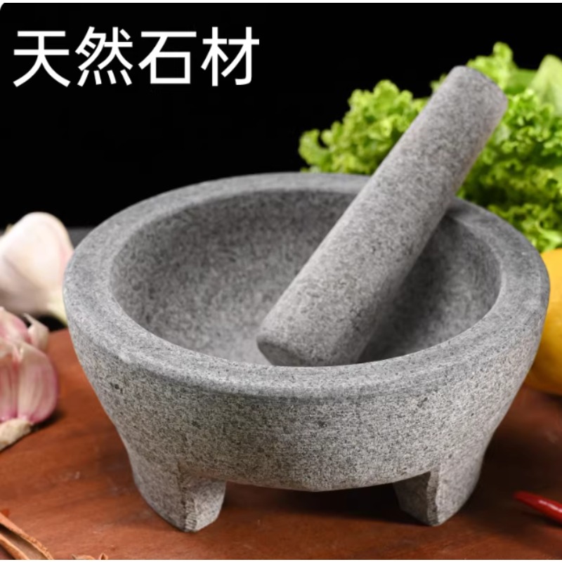 Pilão e Morteiro de Granito de - Mortar Pestle Granite avaliação e preço