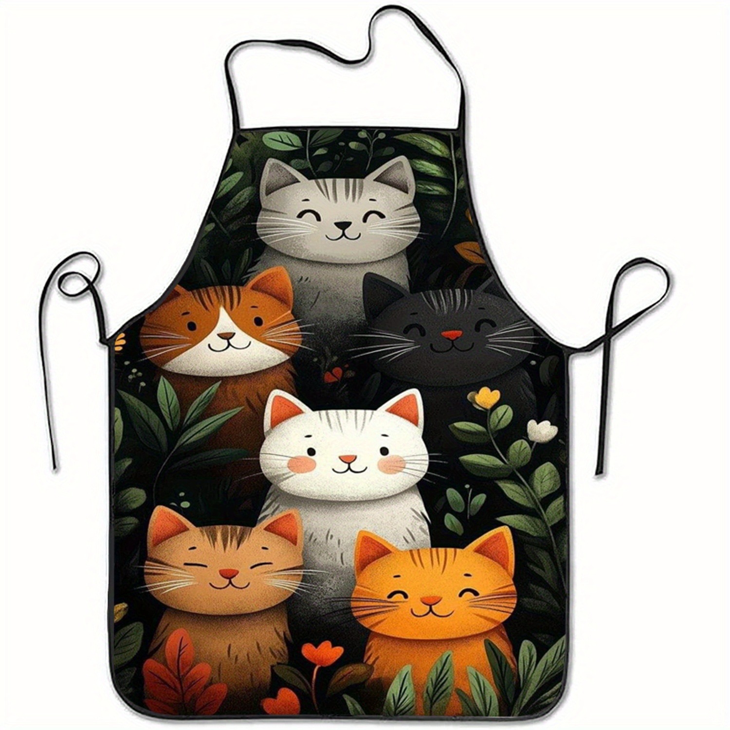 Avental de Poliéster com Estam - Home Cooking For Cats avaliação e preço