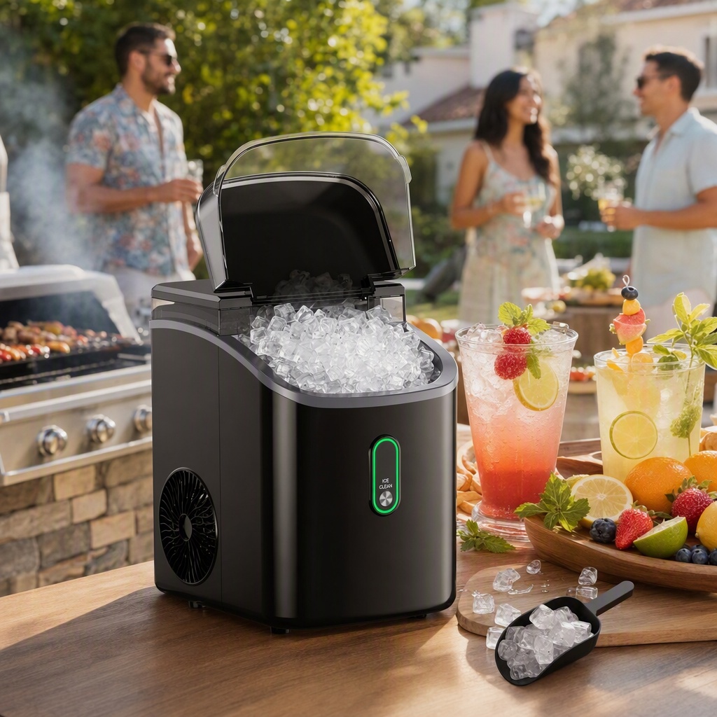 Máquina de Gelo em Cubos Portá - Home Cooking Appliances avaliação e preço