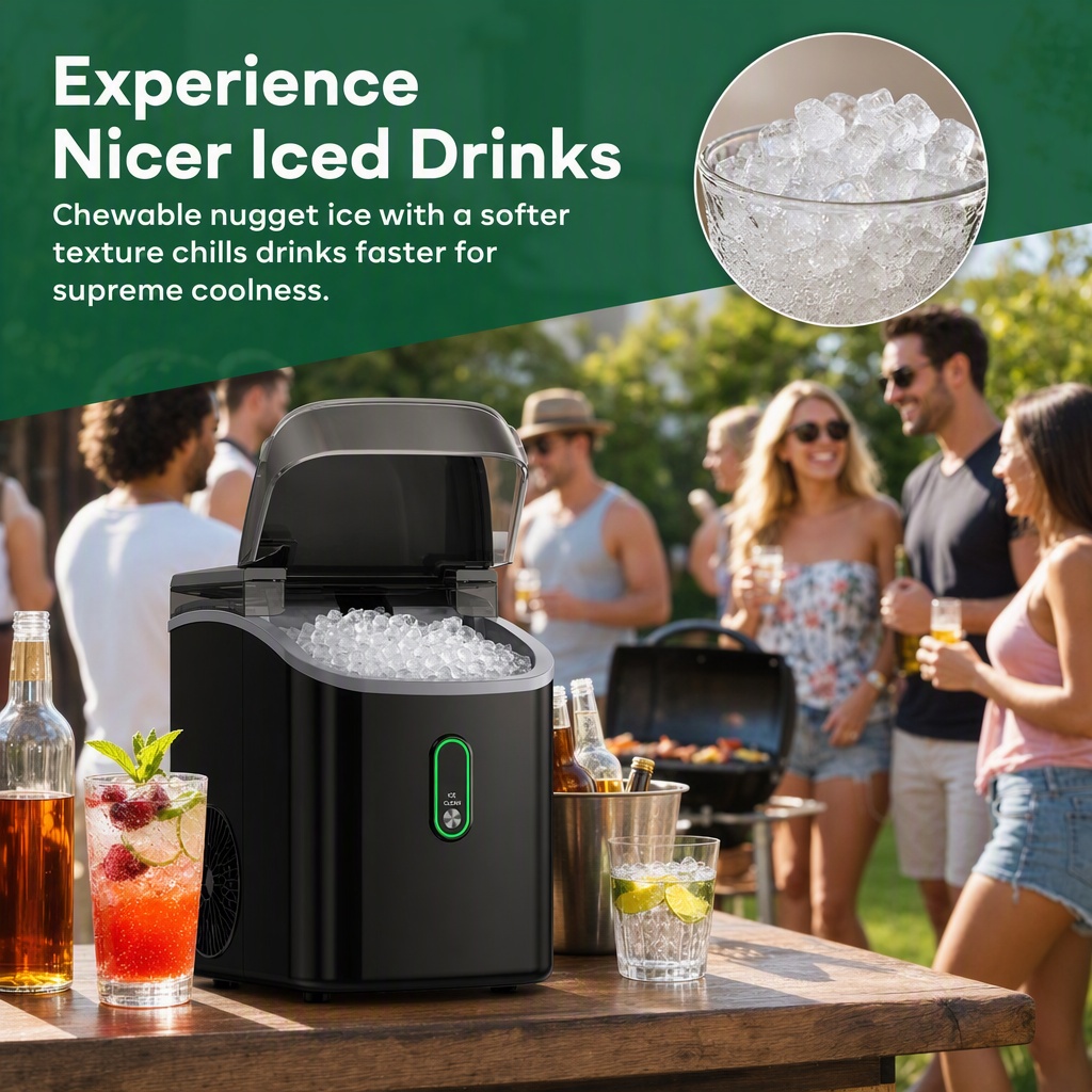 Máquina de Gelo em Cubos Portá - Home Cooking Appliances avaliação e preço