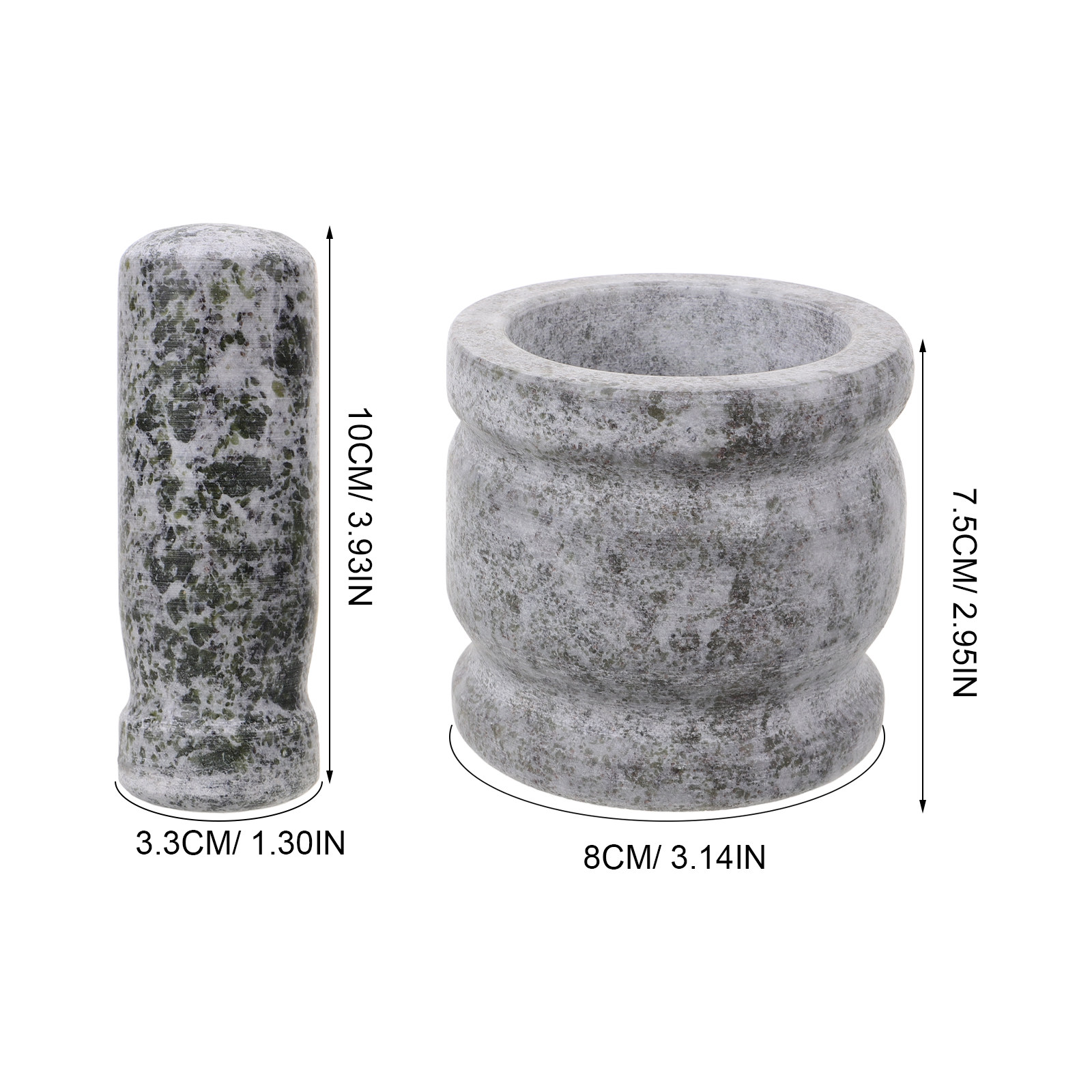 Conjunto de Moedor e Pilão de  - Mortar Pestle Granite avaliação e preço