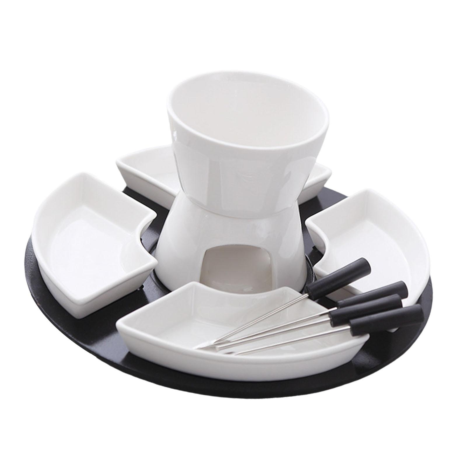 Suporte de Manteiga em Porcela - Fondue Pot Ceramic avaliação e preço