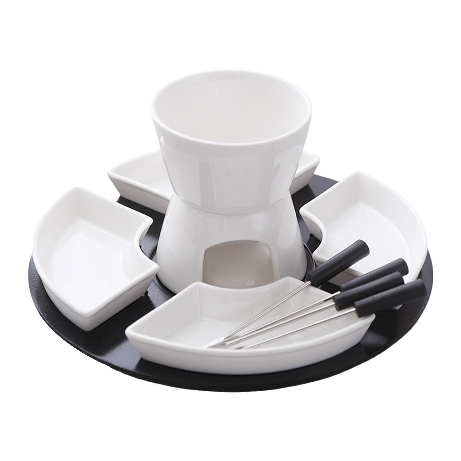 Suporte de Manteiga em Porcela - Fondue Pot Ceramic avaliação e preço