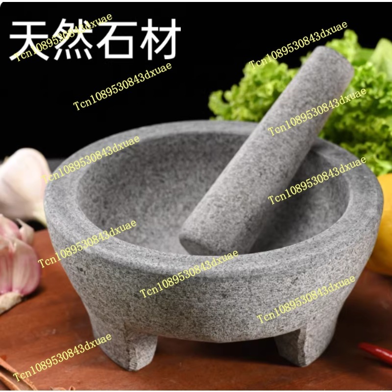 Morteiro e Pilão de Granito Na - Mortar Pestle Granite avaliação e preço