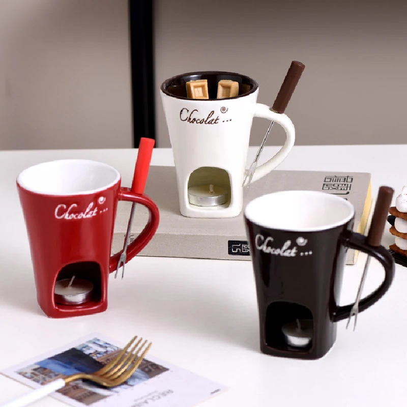 Caneca de fondue queijo mantei - Fondue Pot Ceramic avaliação e preço