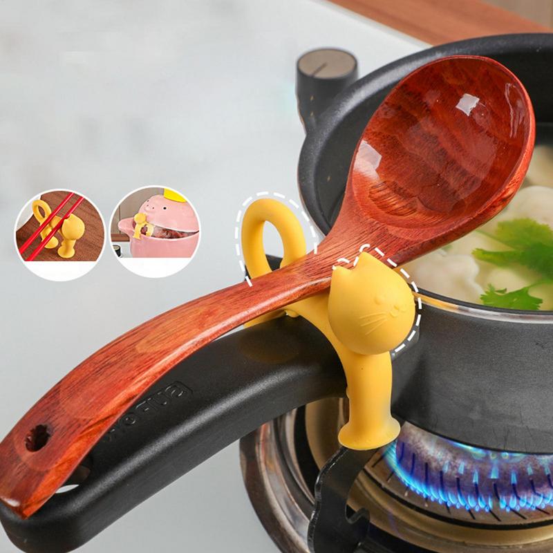 Colher resto forma de gato col - Home Cooking For Cats avaliação e preço
