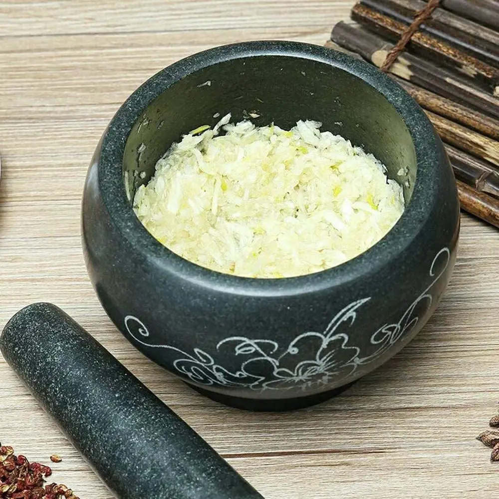 Conjunto de argamassa e pilão  - Mortar Pestle Granite avaliação e preço