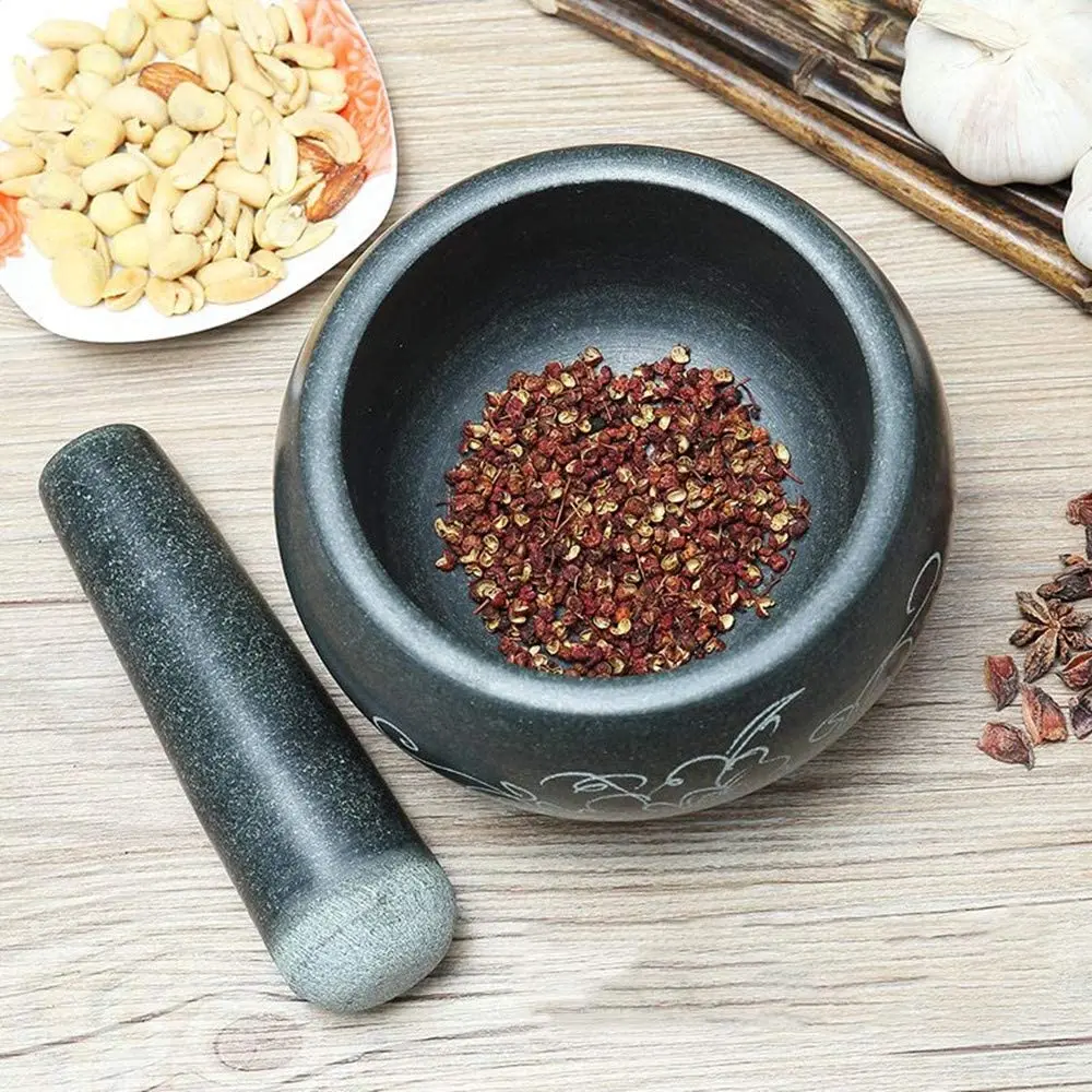 Conjunto de argamassa e pilão  - Mortar Pestle Granite avaliação e preço